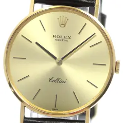 ROLEX Cellini 3833 K18YG cal.1600 gold Dial Hand Winding Men's Watch_848801