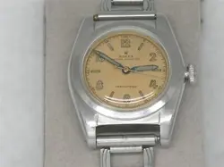 1945 SS ROLEX BUBBLEBACK REF 2940 ORIGINAL RARE DIAL, EXCELLENT CONDITION, RUNS!