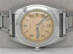 1945 SS ROLEX BUBBLEBACK REF 2940 ORIGINAL RARE DIAL, EXCELLENT CONDITION, RUNS!