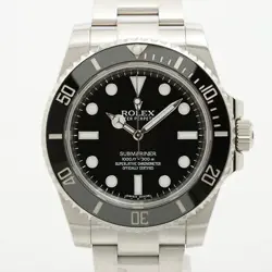 ROLEX SUBMARINER 114060 STAINLESS STEEL BLACK DIAL 40MM MEN'S WATCH