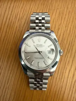 W/ SILVER BEZEL