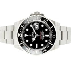 Rolex Sea-Dweller ( Red Letter ) 43mm SS Black Ceramic Bezel & Black Dial 126600