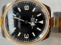 Preowned Rolex Explorer 124273 Two tone gold - includes box, papers, receipt
