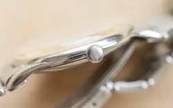 Vintage ROLEX Ref. 9118 Stainless Steel Manual Wind 34.5mm Watch 1955