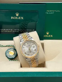 36 TWO-TONE SILVER
