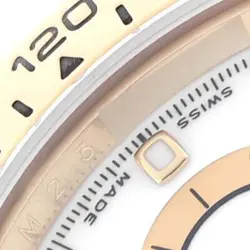 Rolex Daytona Yellow Gold White Dial Brown Strap Mens Watch 116518