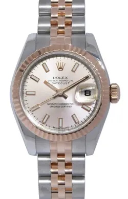 GOLD/STEEL PINK DIAL