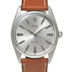 USED ROLEX BIG OYSTER 6424 SILVER MANUAL CASE: 36MM×36MM MEN'S WATCH #12113