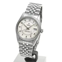 USED ROLEX Datejust 16014 Ivory Automatic Case: 36mm×36mm Men's Watch #12233