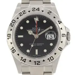 AUTHENTIC ROLEX EXPLORER II 16570 SS AUTOMATIC SERIAL INFO:M SERIAL  #260-006...