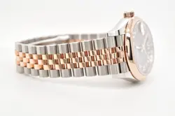 2022 Rolex Datejust 31 Factory Slate Diamond VI Dial 18k Everose Jubilee 278241
