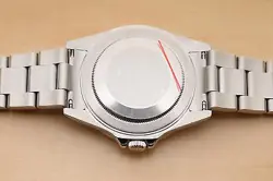 2003 ROLEX EXPLORER II 16570T NO HOLES POLAR WHITE STAINLESS STEEL GMT WATCH