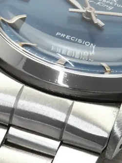 ROLEX Oyster Perpetual Air-King Stainless Steel Blue Dial 34MM Men's Watch Japan