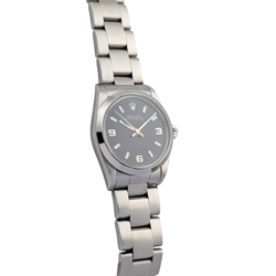 Rolex 67480 Oyster Perpetual 31 Black Explorer Dial 31mm 1997 U Serial Ladies