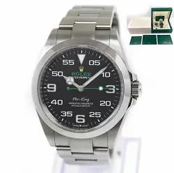 2023 ROLEX AIR-KING OYSTER PERPETUAL 126900 40MM BLACK DIAL BOX PAPERS