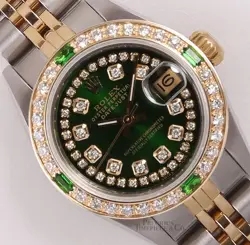 18K-GREEN STRING DIAMOND