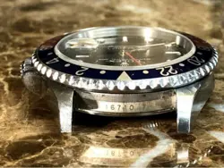 Rolex GMT-Master II 16710 Pepsi D serial Number   Damaged Needs Repair