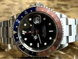 Rolex GMT-Master II 16710 Pepsi D serial Number   Damaged Needs Repair