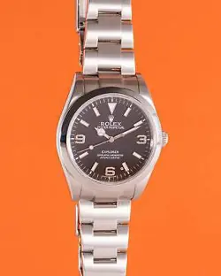 ROLEX EXPLORER 39MM 214270 BLACK DIAL