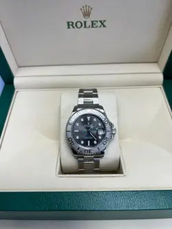 YACHT-MASTER RHODIUM DIAL