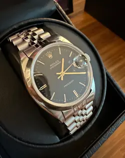 6694 BLACK DIAL/GOLD