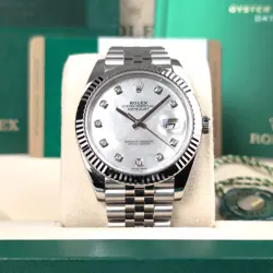 MOTHER OF PEARL DIAMOND DIAL JUBILEE BRACELET ROLEX DATEJUST 41 126334