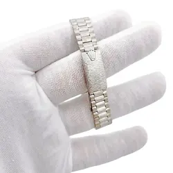 1967 Ladies Rolex 24mm Vintage 18K White Gold Wristwatch w/Diamond Dial. (6517)