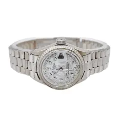 WRISTWATCH W/DIAMOND DIAL.