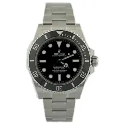 ROLEX SUBMARINER 41MM BLACK DIAL WATCH 124060