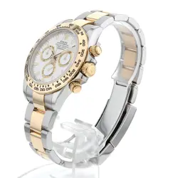 ROLEX Cosmograph Daytona 116503 White Stainless Steel Gold Box Paper