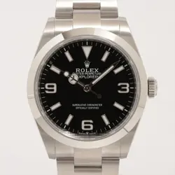 ROLEX EXPLORER 1 224270 BLACK DIAL 39MM AUTOMATIC STAINLESS STEEL MEN'S WATCH