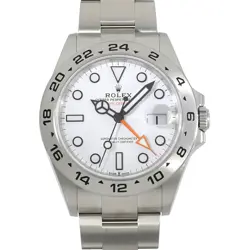 ROLEX EXPLORER II 226570 WHITE DIAL 42MM AUTOMATIC STAINLESS STEEL MEN'S WATCH