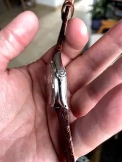 Rolex Date (1967) - Engine Turned Bezel 1501 (w/ JUBILEE Bracelet!)