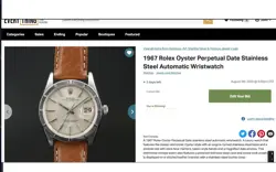 Rolex Date (1967) - Engine Turned Bezel 1501 (w/ JUBILEE Bracelet!)