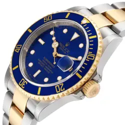 W/BLUE DIAL.