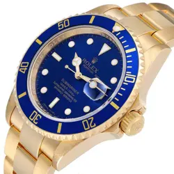 BLUE BEZEL.