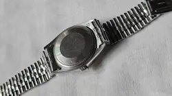 Vintage Rolex 1601 Pie Pan Black Dial Men's Automatic Watch 1970