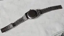 Vintage Rolex 1601 Pie Pan Black Dial Men's Automatic Watch 1970