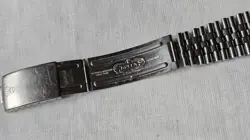 Vintage Rolex 1601 Pie Pan Black Dial Men's Automatic Watch 1970
