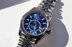 ROLEX SKY-DWELLER BLUE DIAL JUBILEE BRACELET 336934 COMPLETE SET