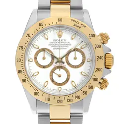 ROLEX DAYTONA 116523 IVORY (CREAM) P NUMBER SECOND HAND MENS
