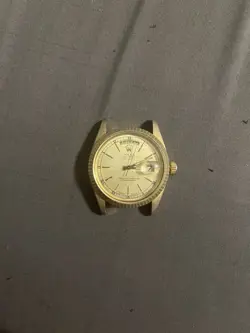 RLX Day Date Champagne Dial W/ Sapphire Crystal - Needs Battery - DESCRIPTION