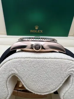 Rolex Sky-Dweller 42mm 326235 18K Rose Chocolate Dial Oysterflex Box Papers