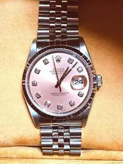 DATEJUST 16234G PINK