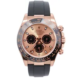 ROLEX DAYTONA 40MM PINK DIAL WATCH 116515LN ROSE GOLD