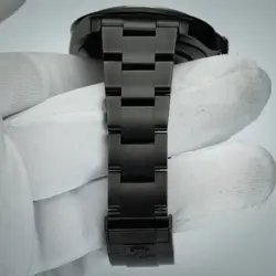 Black Venom 1 of 35 Custom Rolex Explorer 216570 DLC coating in black