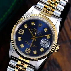 TWOTONE WATCH BLUE