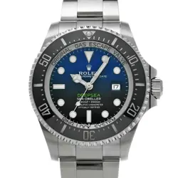 USED ROLEX SEA-DWELLER DEEP SEA 126660 BLUE CASE: 44×44MM MEN'S WATCH #121176