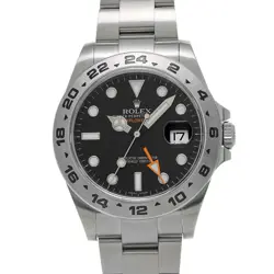 USED ROLEX EXPLORER II 216570 BLACK CASE: 42×42MM MEN'S WATCH #121146