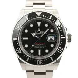 USED ROLEX SEA-DWELLER 126600 BLACK CASE: 43MM MEN'S WATCH #122176
